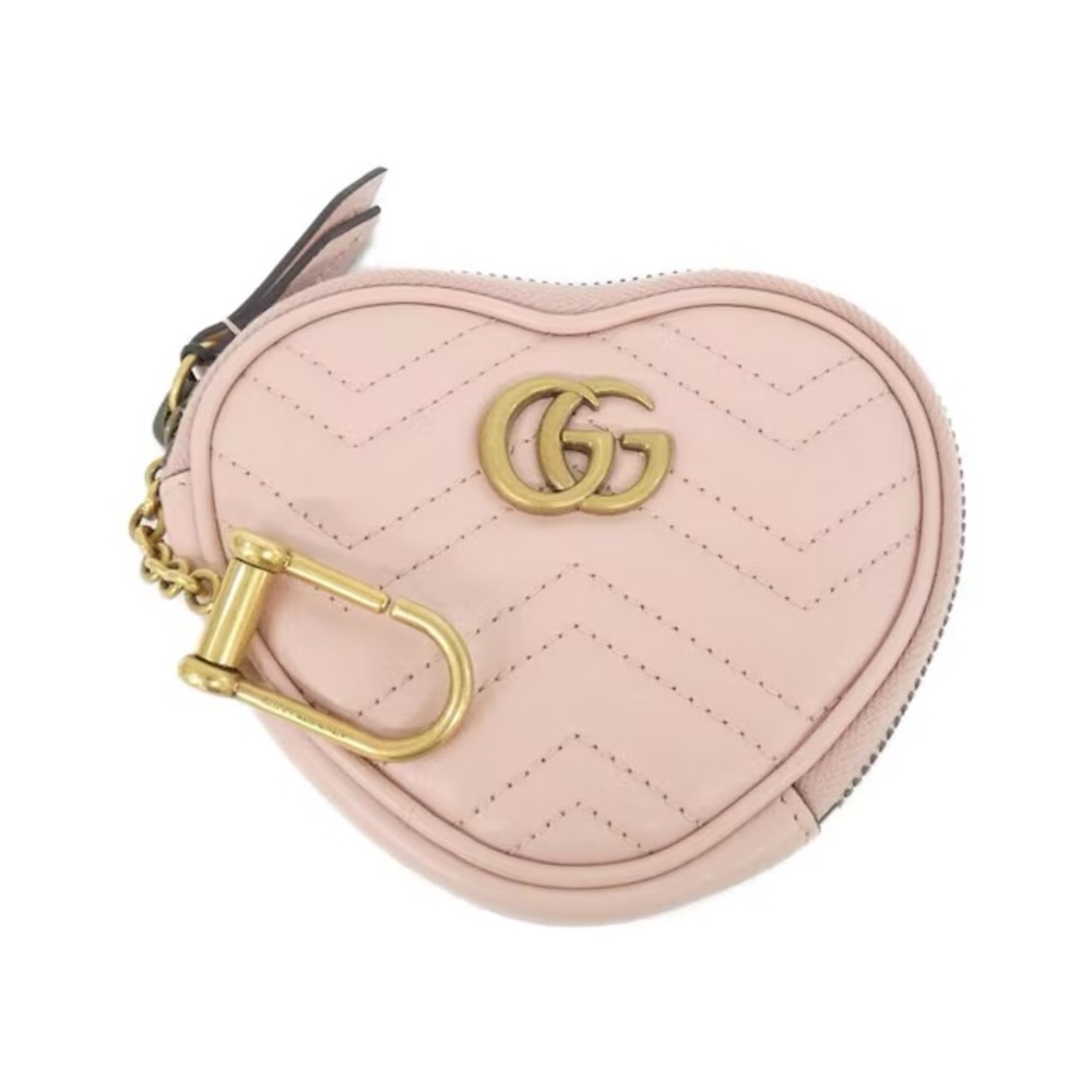 Gucci GG Marmont Heart Coin Purse NWT